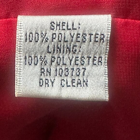 Ali Ro red floral dress - Size 6 - Picture 8 of 8